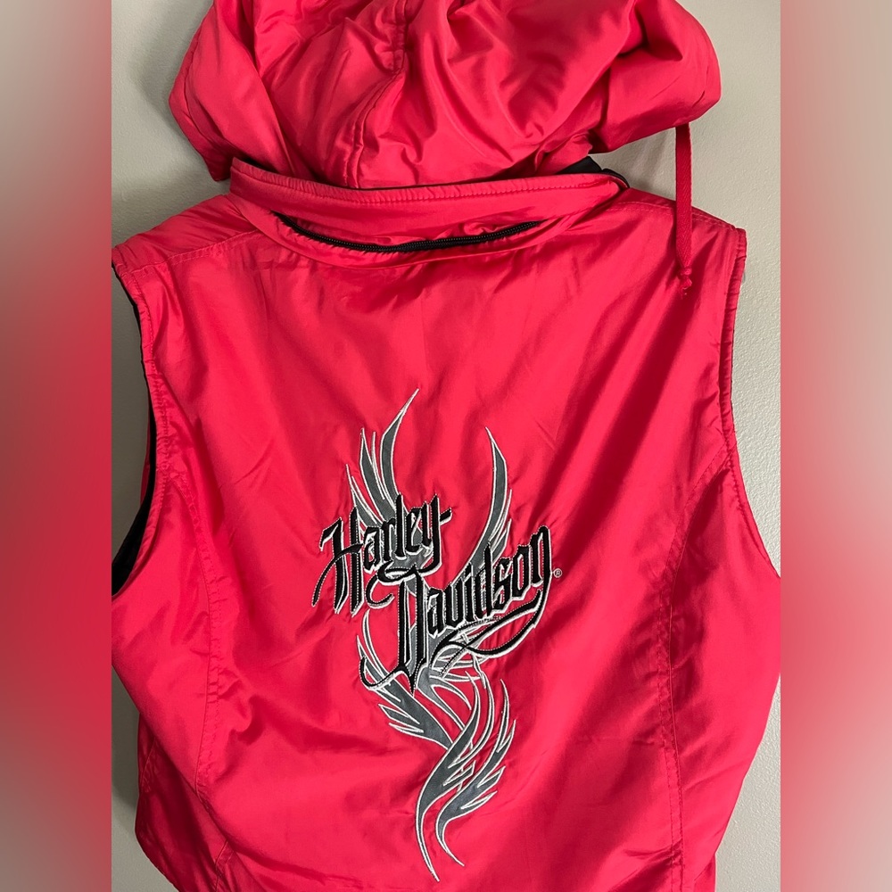 Harley-Davidson reversible puffer vest